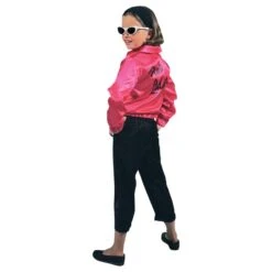 Pink Ladies Jacket Meisjes -Halloween Winkel 207021 3