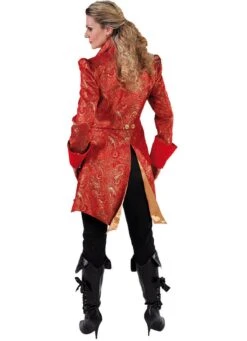 Markiezin Jas Brokaat Div. Kleuren -Halloween Winkel 215158 rood 1