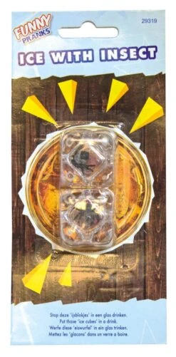 Ijsklontjes Met Insect