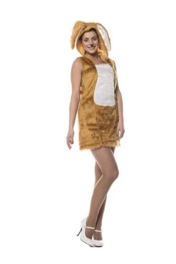 Paashaas Pak Sexy Bruin -Halloween Winkel 3201000 konijn dame kostuum sexy 1