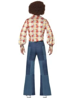 Flared Broek Patchwork -Halloween Winkel 33838 b