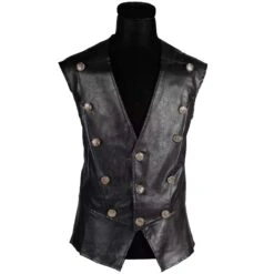 Vest Piraat/Middeleeuwen Zwart