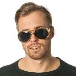 Gebit Goud Met Diamantjes