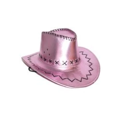 Cowboyhoed Glans Roze