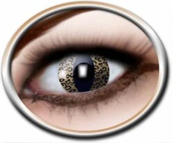 Kleurlenzen Panter Bruin (3 Maanden)