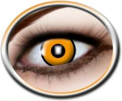 Kleurlenzen Kraai Geel (3 Maanden)