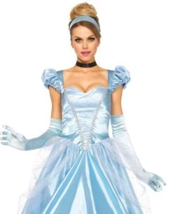 Classic Cinderella Lange Jurk Dames -Halloween Winkel 85518 038 01 ingezoomd 2