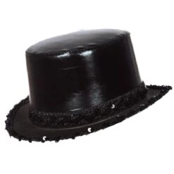 Hoge Hoed Paillet Zwart