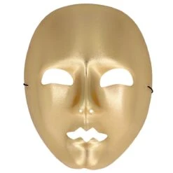 Masker Mime Goud -Halloween Winkel bol 00182 3