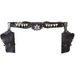 Dubbele Cowboy Holster Zwart