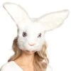 Pluchen Halfmasker Konijn / Paashaas