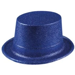 Glitter Hoed Blauw