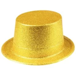 Glitter Hoed Goud