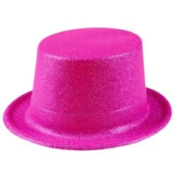 Glitter Hoed Roze
