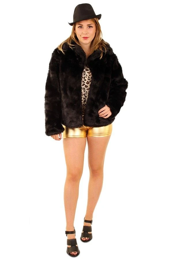 Bontjas Zwart 1 Bontjas Zwart