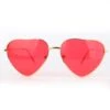 Zonnebril Hart Rood