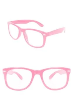 Bril Blues Brothers Roze