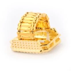 Ring Dollar Met Steentjes Goud -Halloween Winkel dollar ring 3 gr