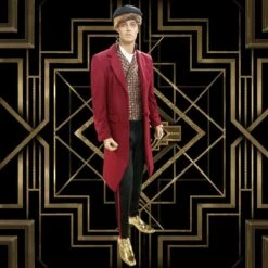 Uitgelichte producten -Halloween Winkel gatsby heer rood 1 1