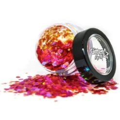 Chunky Glitters Rood