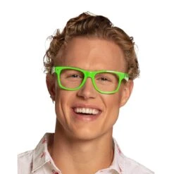 Partybril Neon Groen