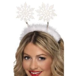 Kersthaarband Sneeuwvlok