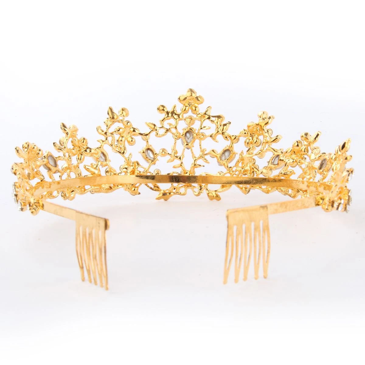 Tiara Kam Luxe Goud 4 Tiara Kam Luxe Goud - Afbeelding 4