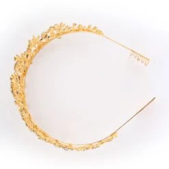 Tiara Kam Luxe Goud 9 Tiara Kam Luxe Goud -Halloween Winkel kroon goud 5 gr