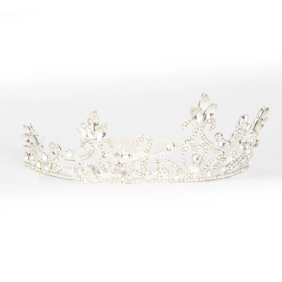 Tiara Kam Luxe Zilver 2 Tiara Kam Luxe Zilver - Afbeelding 2
