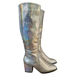 Laarzen Hologram Zilver