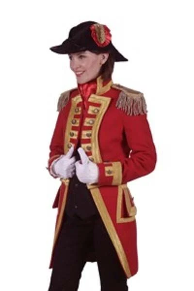 Nelson Damesjas Rood 2 Nelson Damesjas Rood - Afbeelding 2