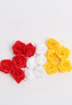 Oeteldonkse Roosjes (15st) 3 Oeteldonkse Roosjes (15st) -Halloween Winkel oeteldonk bloemetjes roosjes