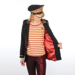 Oeteldonk Damesjas Lang -Halloween Winkel oeteldonk damesjas lang 4 gr