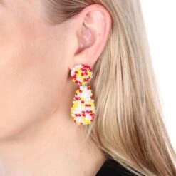 Luxe Oeteldonk Oorbellen Drop -Halloween Winkel oeteldonk oorbel druppel 4 gr