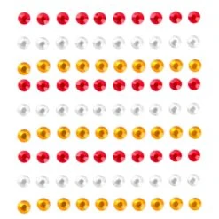 Oeteldonk Gezichtsteentjes Rond