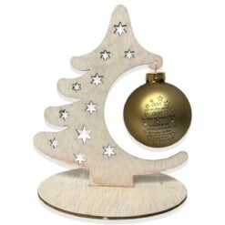 Kerstbal + Boom Ooit Goud