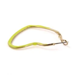 Neon Oorbellen Hart Geel -Halloween Winkel oorbel neon hart geel 3 gr