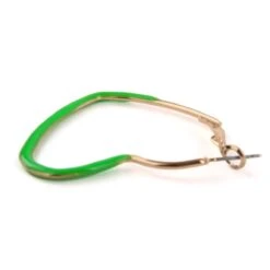 Neon Oorbellen Hart Groen -Halloween Winkel oorbel neon hart groen 3 gr