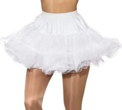 Petticoat 5-laags Wit