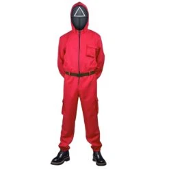 Squid Game Kinderpak Met Masker Driehoek