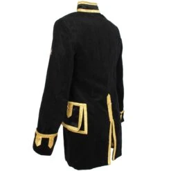 Oeteldonk Herenjas Ribfluweel Zwart -Halloween Winkel pwh nelson rib man 4 gr