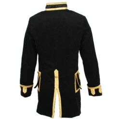 Oeteldonk Herenjas Ribfluweel Zwart -Halloween Winkel pwh nelson rib man 5 gr