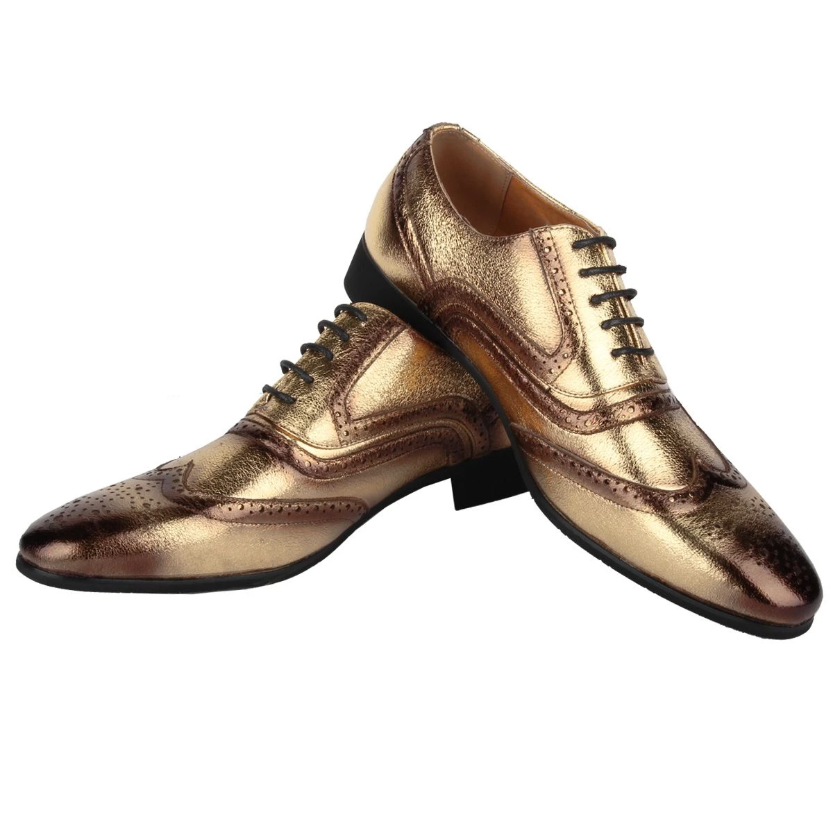 Herenschoen Brushed Goud 1 Herenschoen Brushed Goud