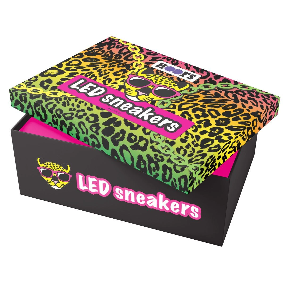 LED Sneakers Neon Panter 5 LED Sneakers Neon Panter - Afbeelding 5