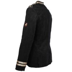 Oeteldonk Uniform Herenjas Ribfluweel Zwart -Halloween Winkel pwh uni jas man 4 gr