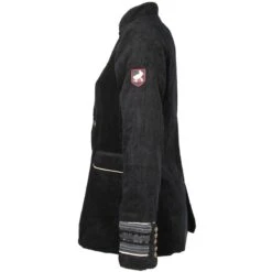 Oeteldonk Uniform Damesjas Ribfluweel Zwart -Halloween Winkel pwh uni jas vrouw 3 gr