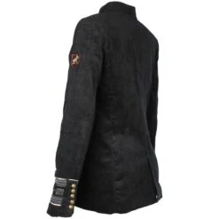 Oeteldonk Uniform Damesjas Ribfluweel Zwart -Halloween Winkel pwh uni jas vrouw 4 gr