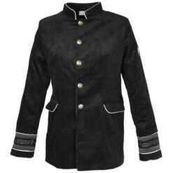 Oeteldonk Uniform Damesjas Ribfluweel Zwart