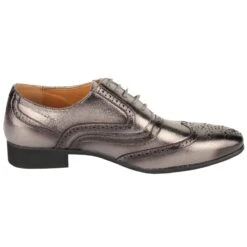 Herenschoen Brushed Zilver 8 Herenschoen Brushed Zilver -Halloween Winkel pwhschoenbrush zilver 2gr