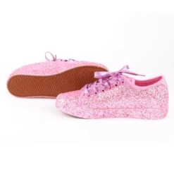 Glittersneakers Roze -Halloween Winkel roze sneakers groot2
